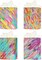 4-Pack 9" Colorful Small Gift Bags with Handles – Includes Tissue Paper for Birthdays, Parties, Weddings, Bridal Showers & Anniversaries (Colorful)